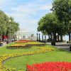 Wochenmarkt und Burgas