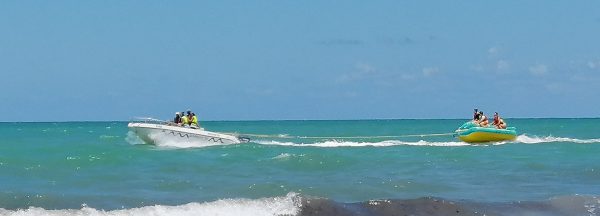 Diverse water sports activities
