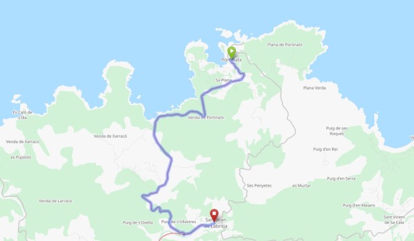 Mini pociąg Portinatx – Zdjęcie 4