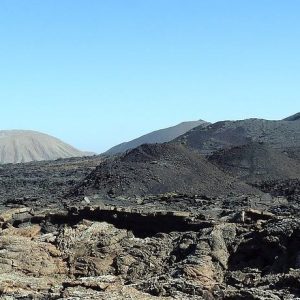 Wanderung in der Mondlandschaft