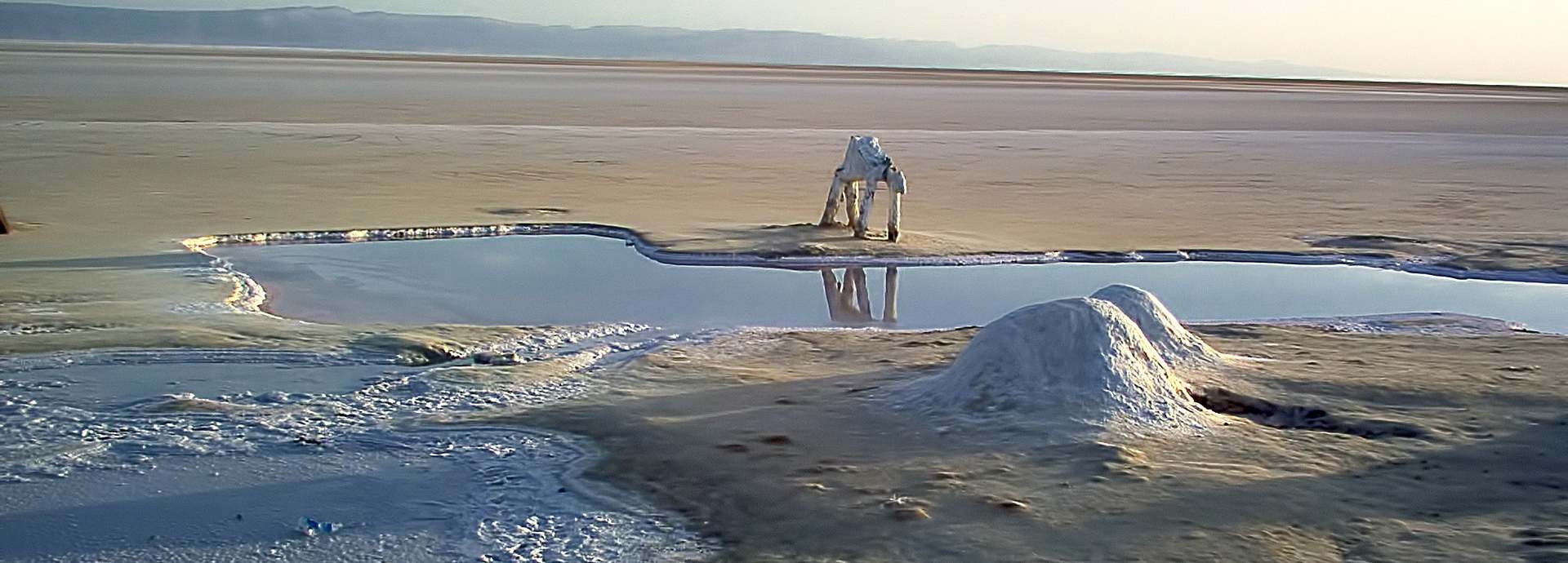 Chott-El-Djerid - soľná pláň